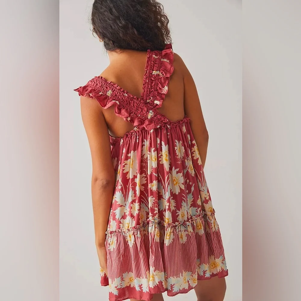 Free People Bali Wild Daisy Slip dress - Picture 2 of 6